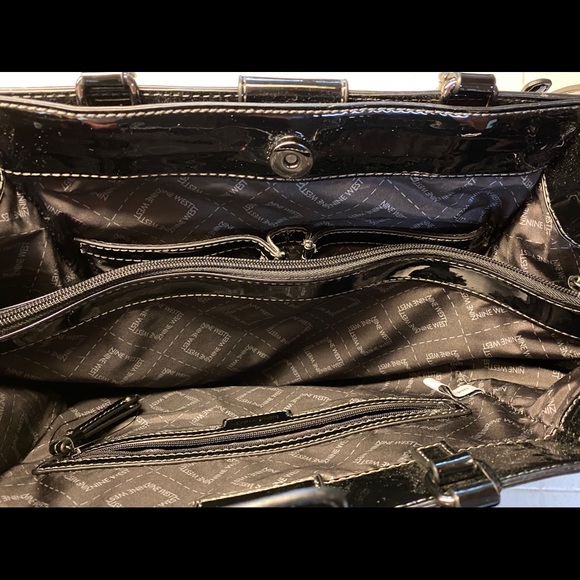 Nine West Black Crossbody Purse - Picture 3 of 3